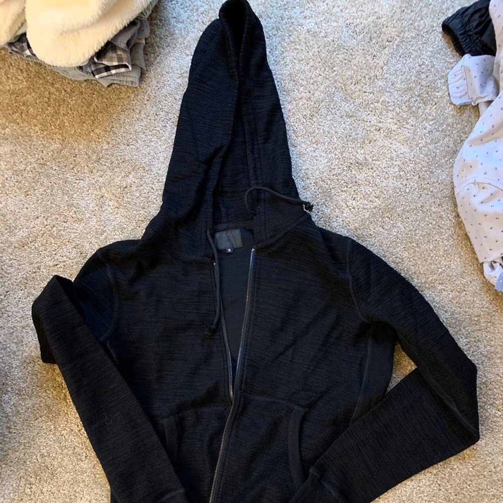Men’s heavy duty zip up hooded sweatshirt